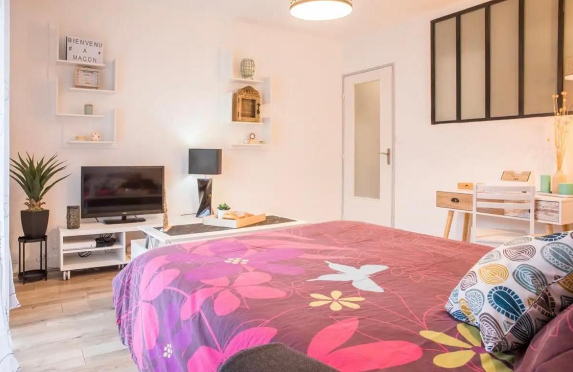 Charmant Appartement T1 Macon Exterior photo